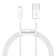 Kabel Baseus Superior Series Fast Charging USB na Lightning 2.4A beli 1m