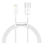 Kabel Baseus Superior Series Fast Charging USB na Lightning 2.4A beli 1m