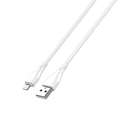 Kabel Ldnio LS611 25W Fast USB na iPhone Lightning beli 1m