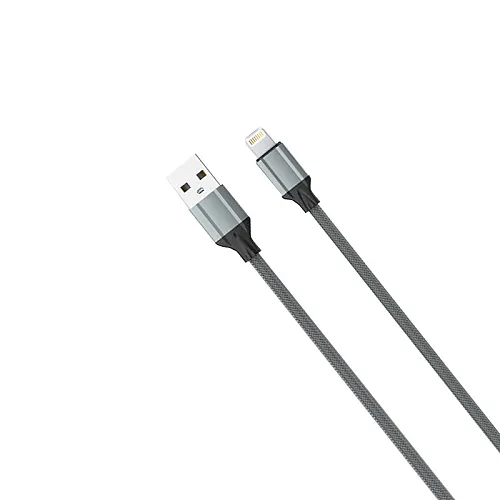 Kabel Ldnio LS441 USB na iPhone Lightning sivi 1m