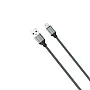 Kabel Ldnio LS441 USB na iPhone Lightning sivi 1m