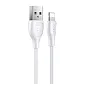 Kabel Remax Lesu Pro RC-160i iPhone Lightning 2.1A beli 1m