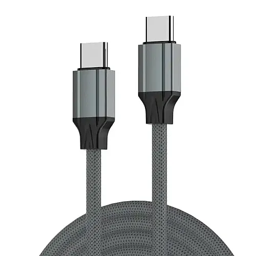 Kabel Ldnio LC442C 65w, Type-C na Type-C sivi 2m