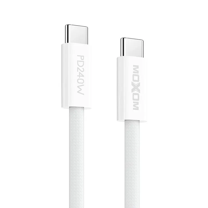 Kabel Moxom LX-CB907 Type-C na Type-C beli 1m
