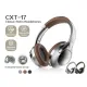 Bluetooth slušalice CXT-17 srebrna
