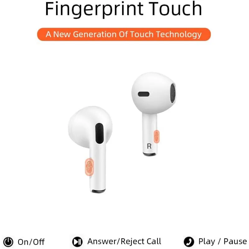 Bluetooth slušalice AirPhones Pro 6 HQ narandžaste