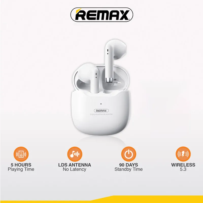 Bluetooth slušalice REMAX Marshmallow Series TWS-19 bele