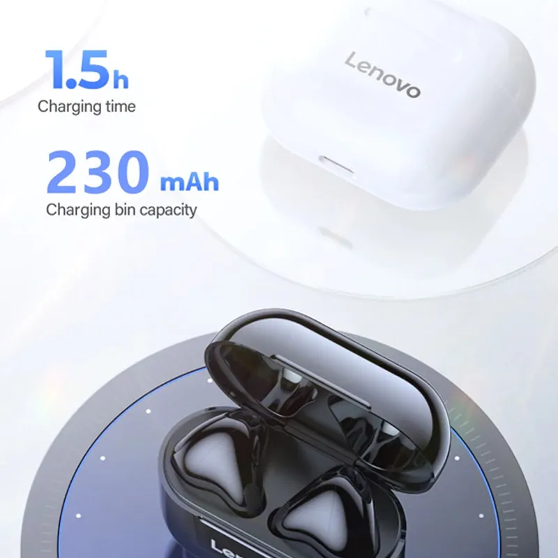 Bluetooth slušalice Lenovo LivePods LP40 bele