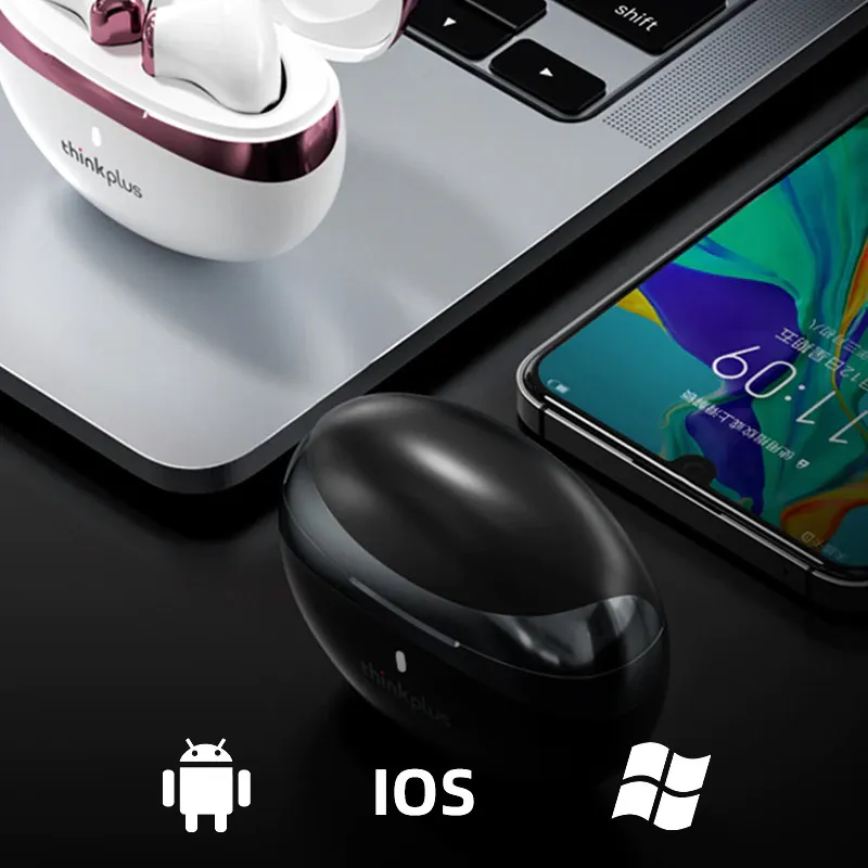 Bluetooth slušalice Lenovo thinkplus LivePods LP11 crne