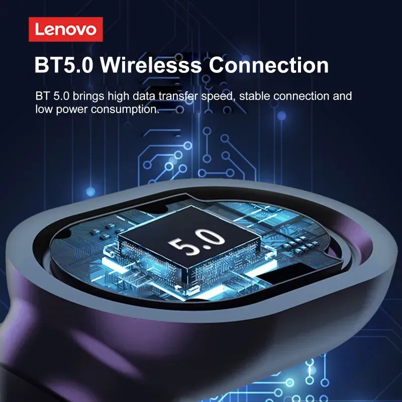 Bluetooth slušalice Lenovo thinkplus Earbuds PD1X bele