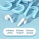 Bluetooth slušalice Lenovo thinkplus Earbuds XT95 Pro bele