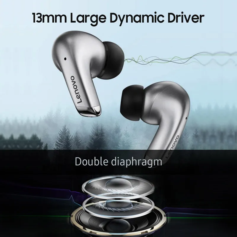 Bluetooth slušalice Lenovo thinkplus Livepods LP5 bele