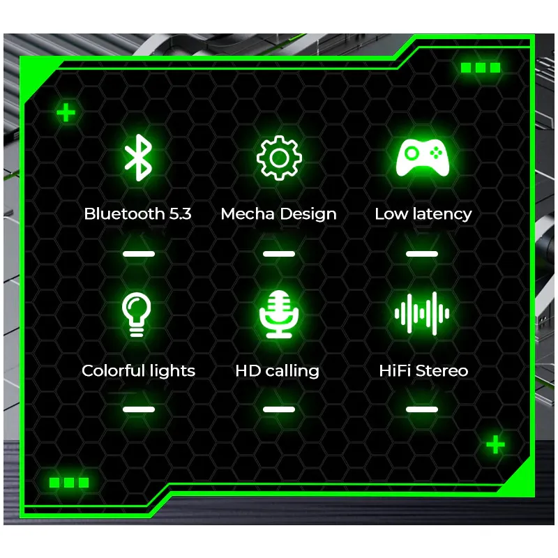 Bluetooth slušalice Lenovo thinkplus LivePods XT81 Gaming crne