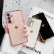 Maska Heart Frame za iPhone 16 Pro roze