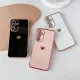 Maska Heart Frame za iPhone 16 Pro roze