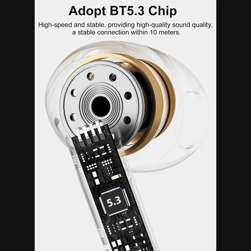 Bluetooth slušalice Lenovo thinkplus LivePods LP80 Pro bele
