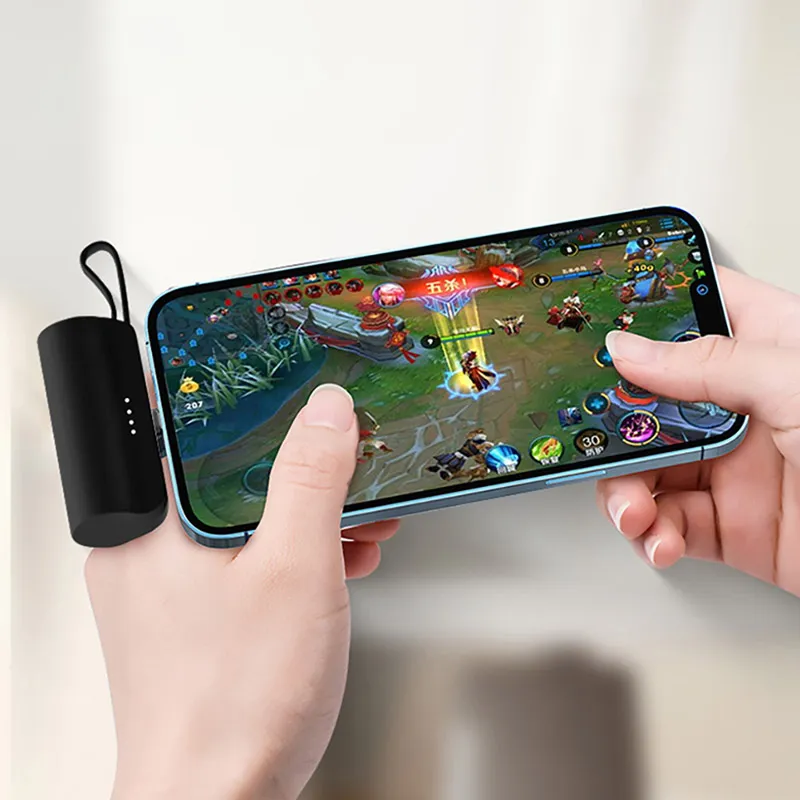 Power Bank Aspor A331 5000 mAh Lightning crni