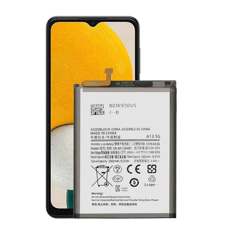 Baterija EG za Samsung Galaxy A13/ A136F 5G/ A04s EB-BA136ABY (5000mAh)