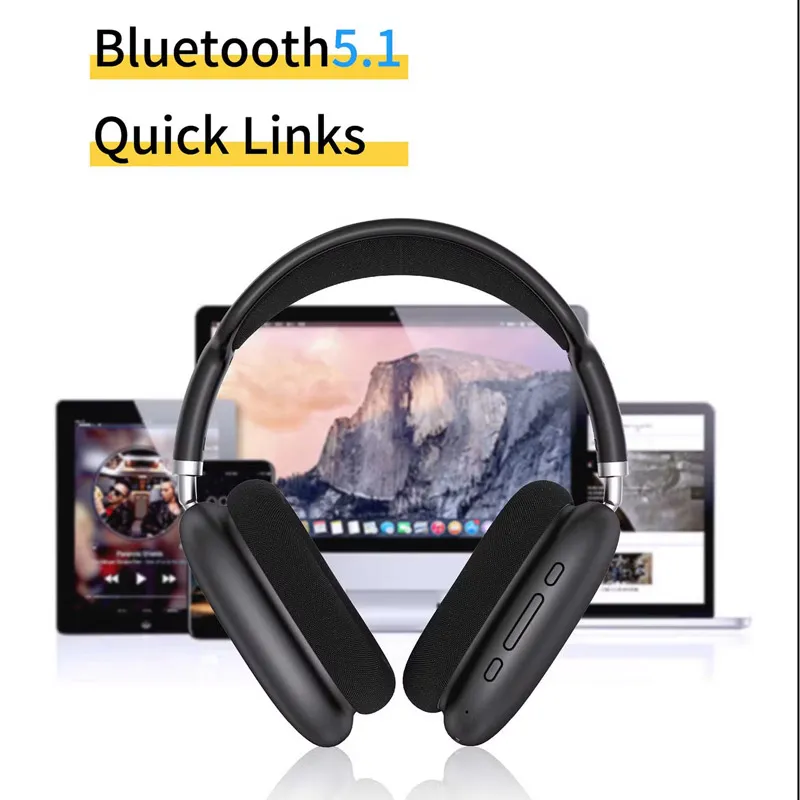 Bluetooth slušalice Aspor A618 crne