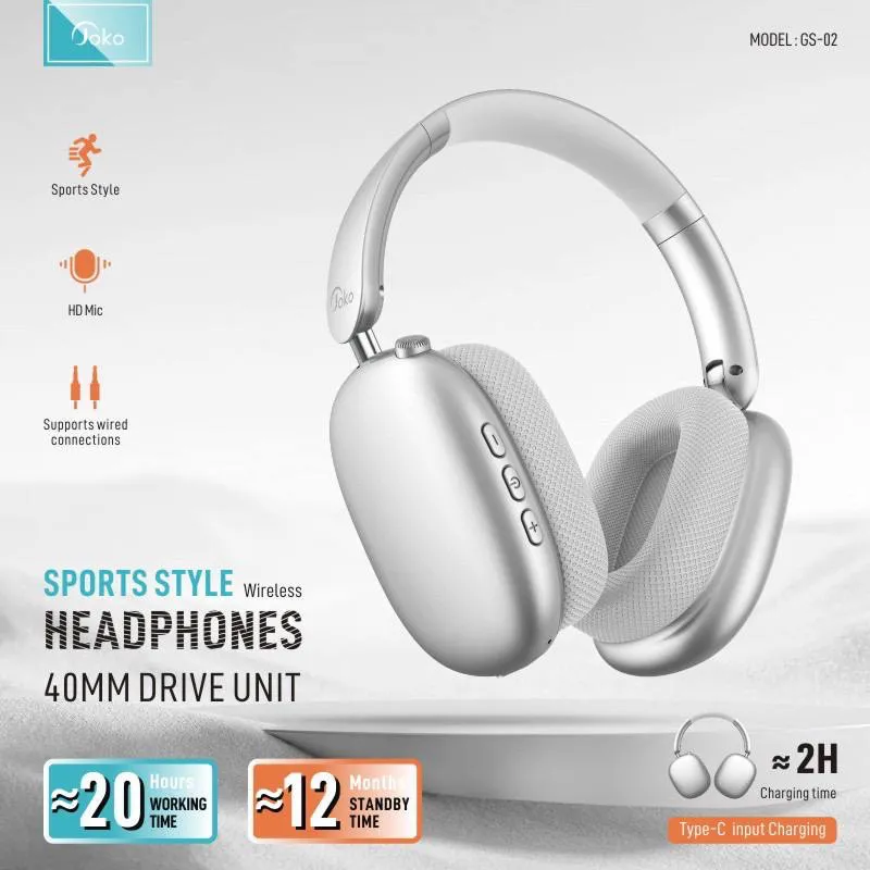 Bluetooth Slušalice Konfulon Joko GS02 sive
