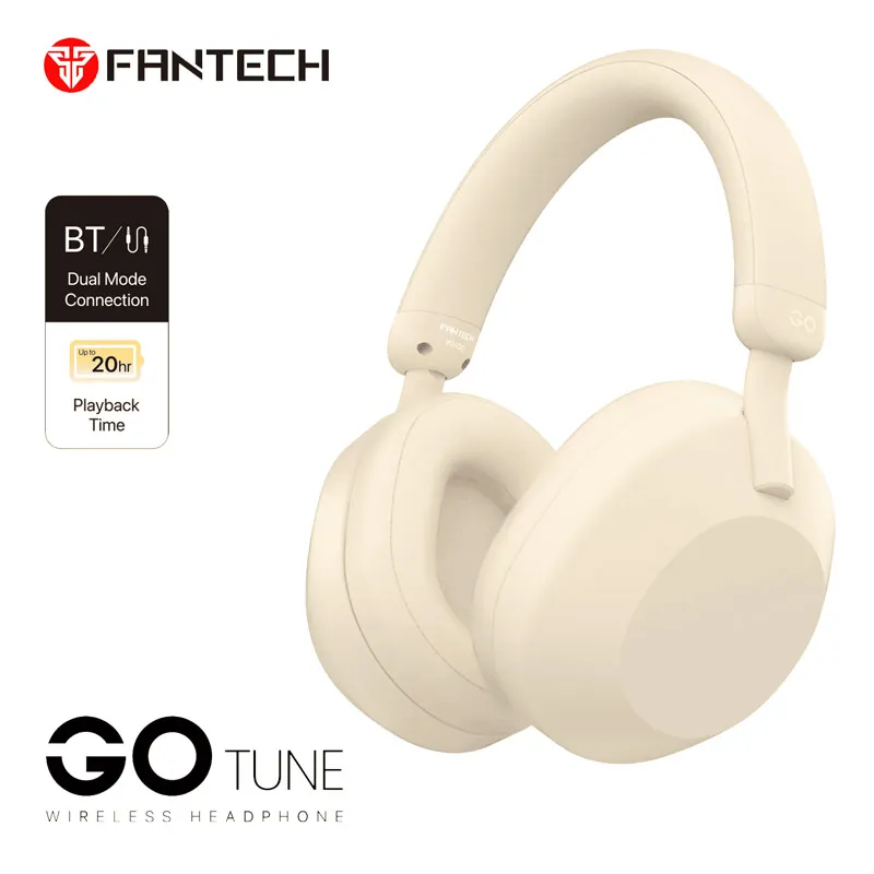 Bluetooth slušalice Fantech GO Tune WH06 bež