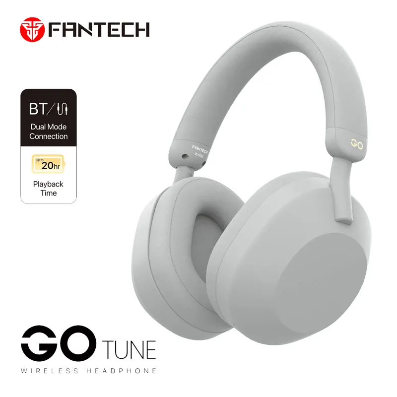 Bluetooth slušalice Fantech GO Tune WH06 sive