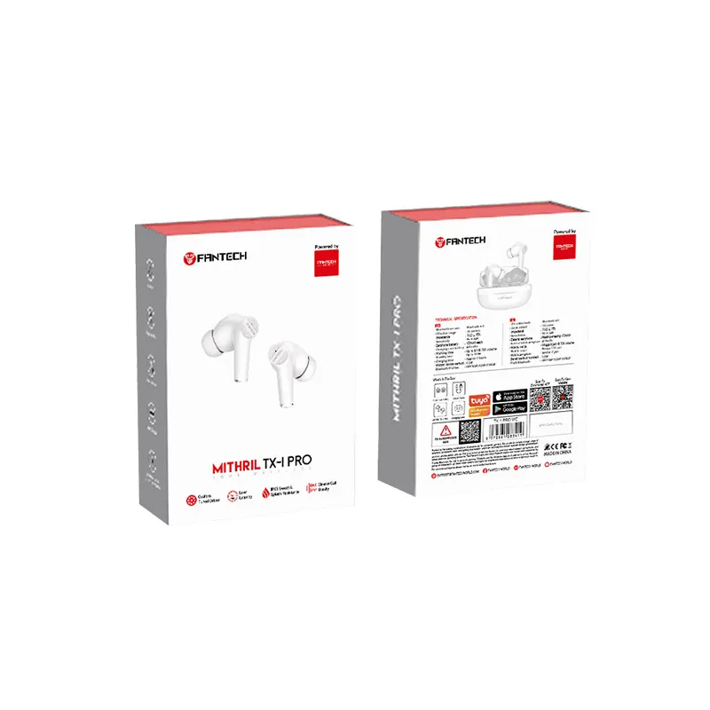 Bluetooth slušalice Fantech TX-1 PRO Mithril bele