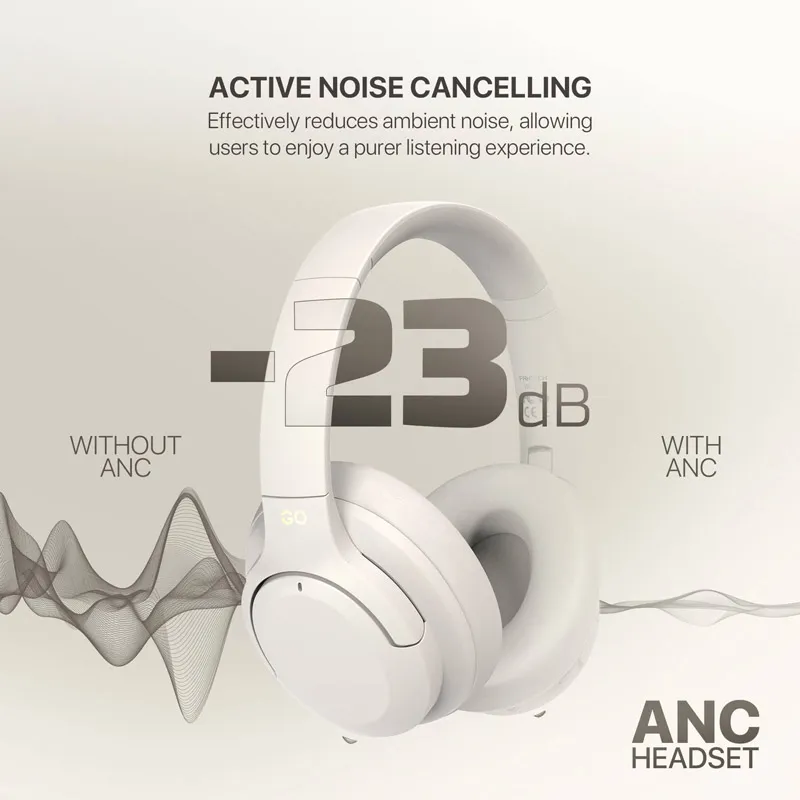 Bluetooth slušalice Fantech GO Vibe WH05A sive
