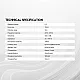 Bluetooth slušalice Fantech Wave 13 bele