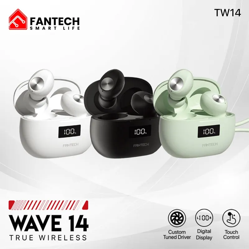 Bluetooth slušalice Fantech Wave 14 crne