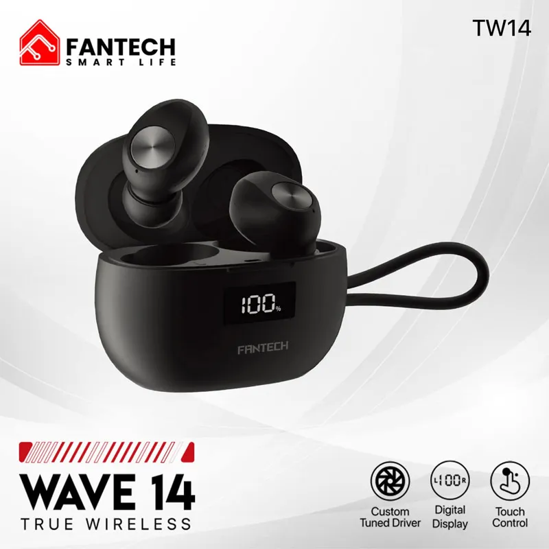 Bluetooth slušalice Fantech Wave 14 crne