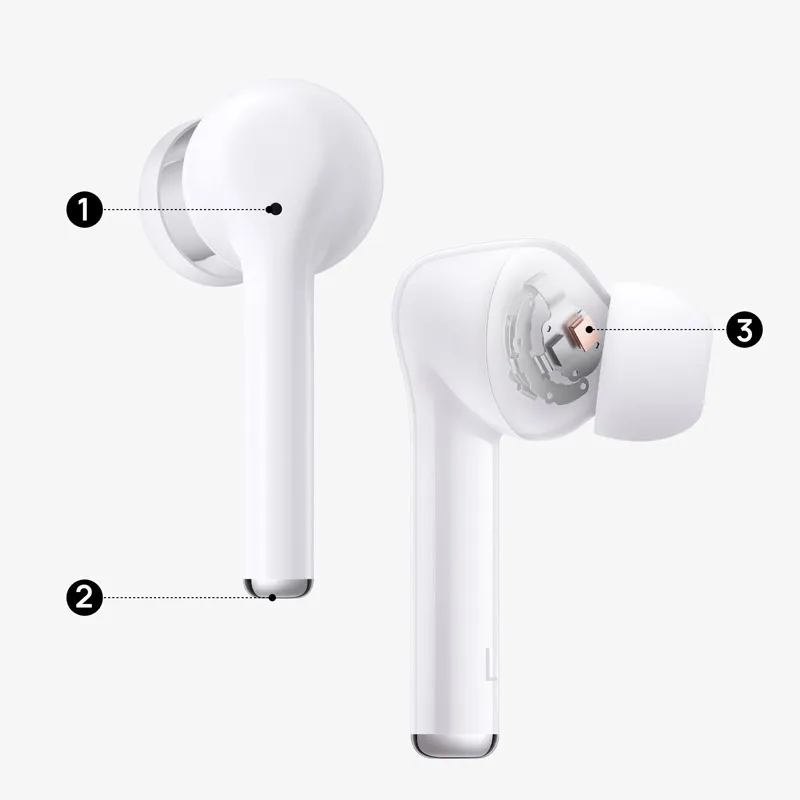 Slušalice Huawei bežične bluetooth freebuds 3i 55033023 bele