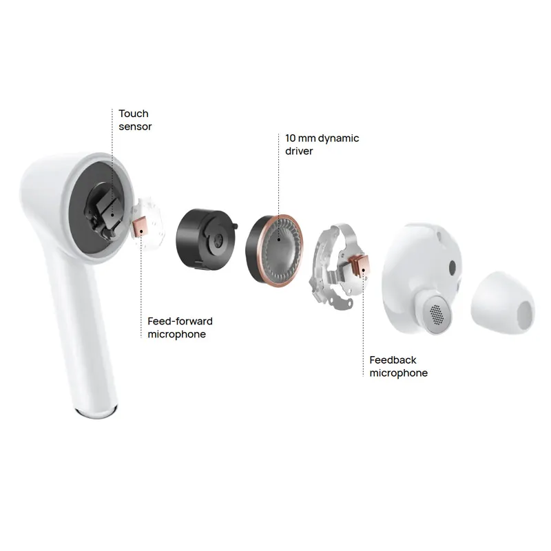 Slušalice Huawei bežične bluetooth freebuds 3i 55033023 bele