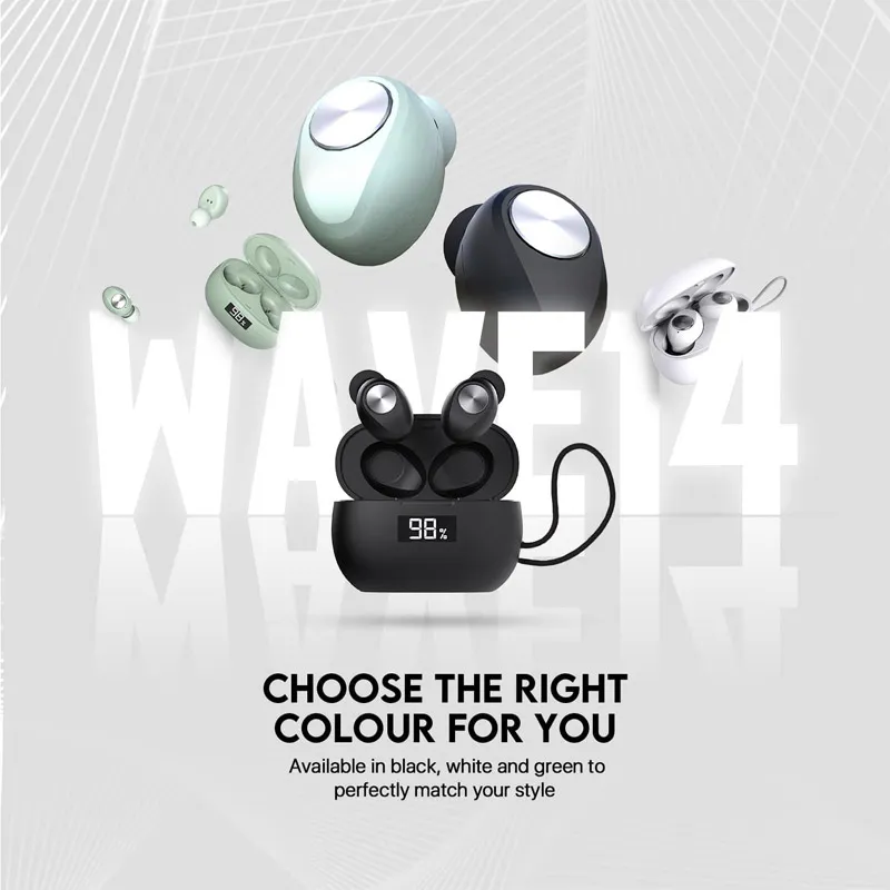 Bluetooth slušalice Fantech Wave 14 zelene