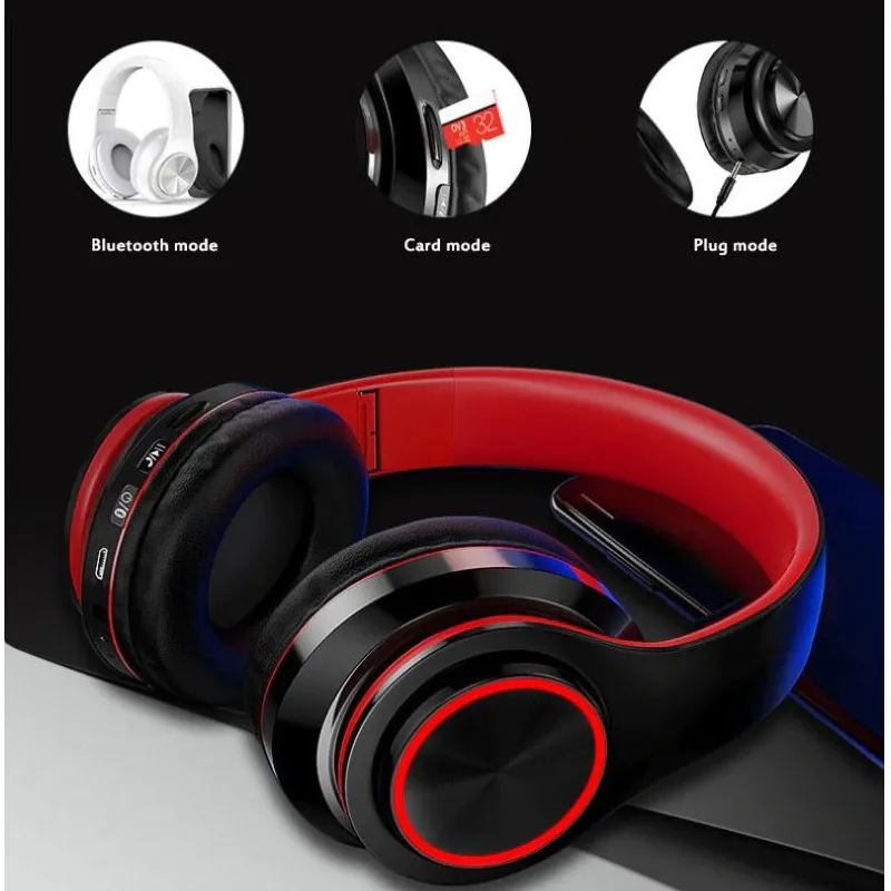 Bluetooth slušalice B39 (S50) crno crvene