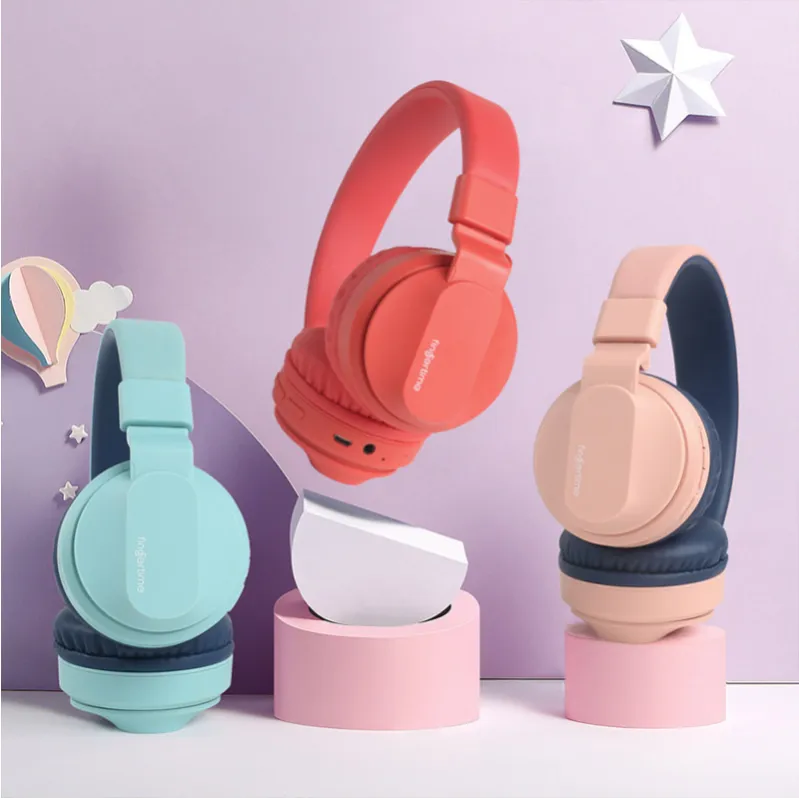 Bluetooth slušalice Bobo za decu (S18) pink
