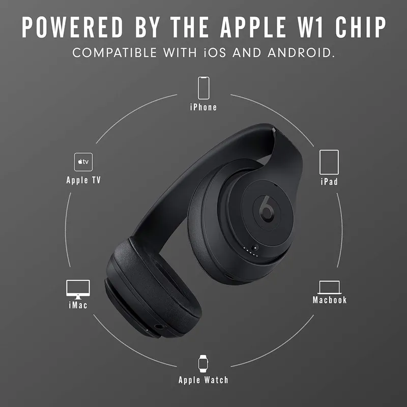 Bluetooth Slušalice Beats Studio3 crne