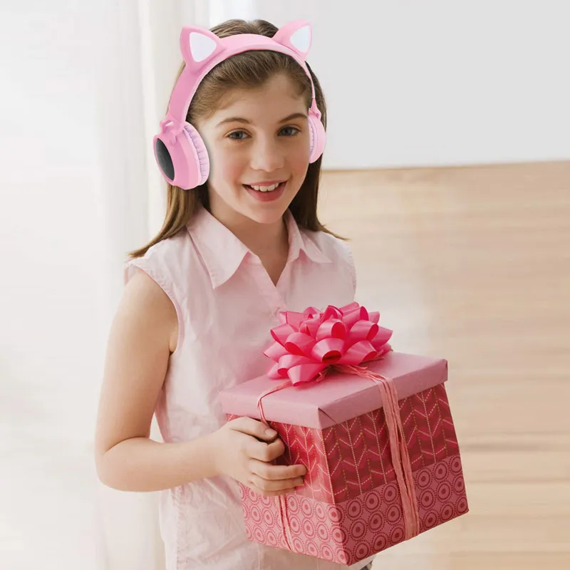 Bluetooth slušalice BT028C (S28) roze