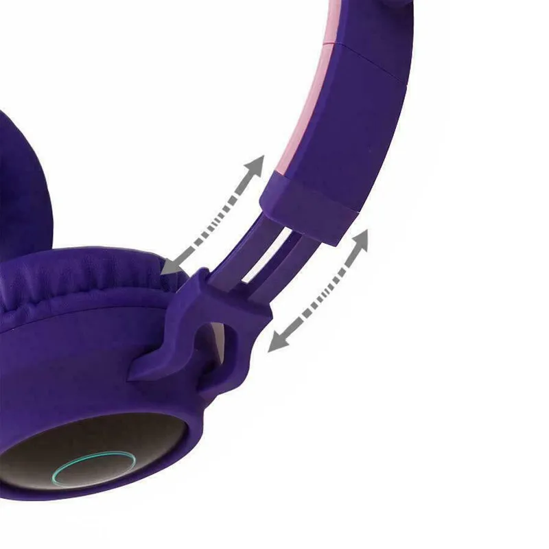 Bluetooth slušalice BT028C (S28) ljubičaste