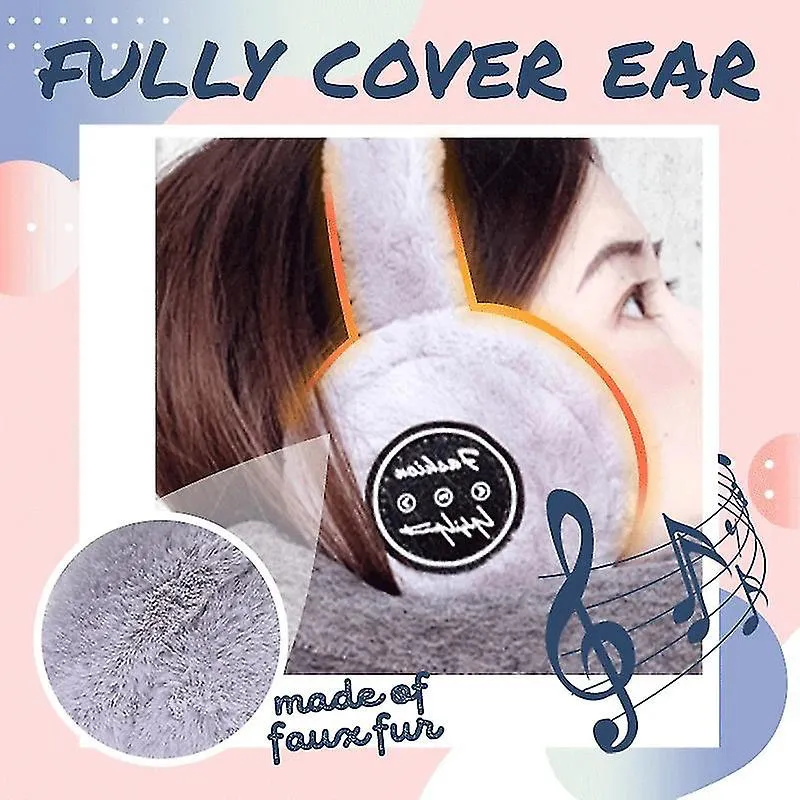 Bluetooth slušalice Earmuff crne