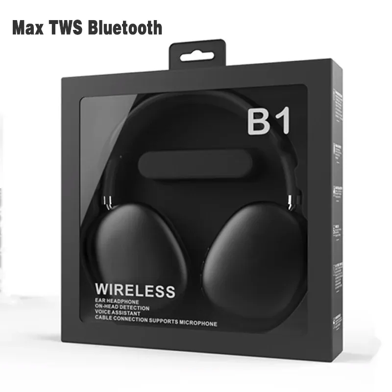 Bluetooth slušalice MS-B1 crne