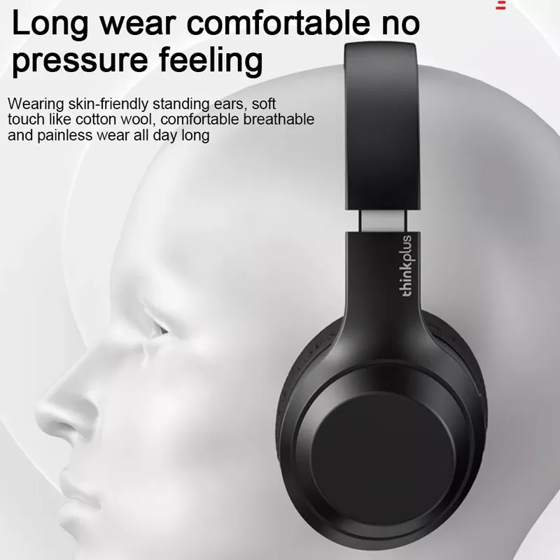 Slušalice Bluetooth Lenovo thinkplus TH10 crne