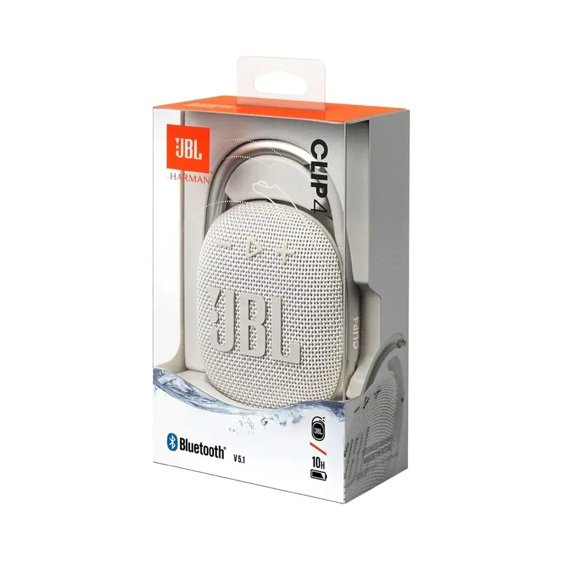 Bluetooth zvučnik JBL Clip4 beli