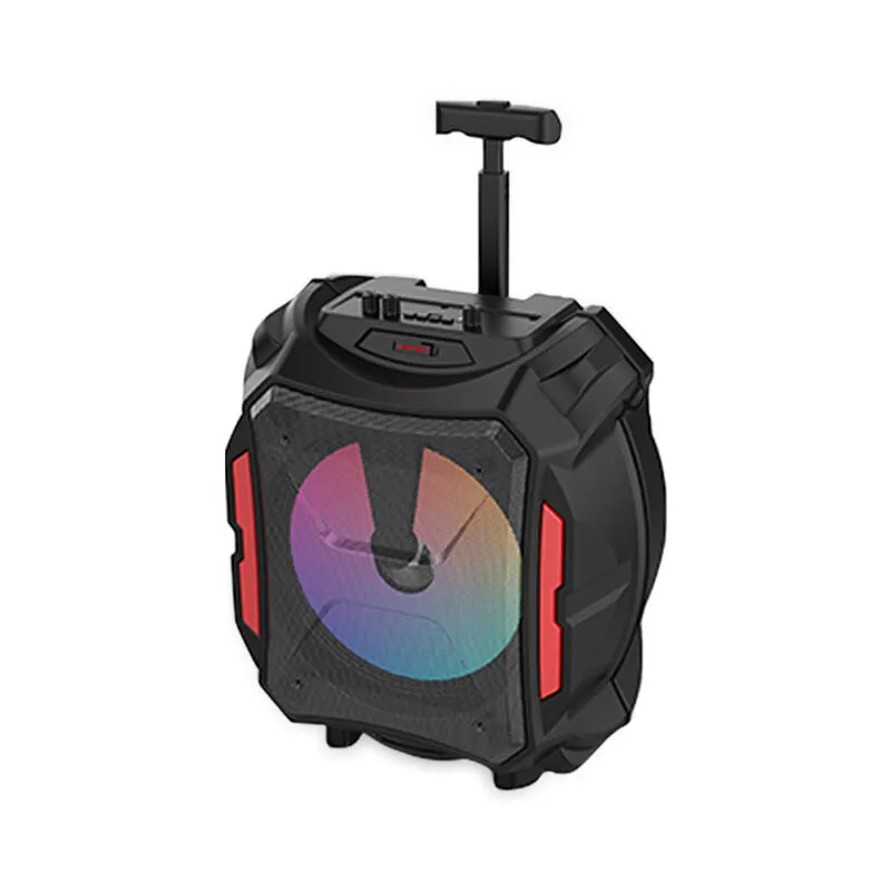 Bluetooth zvučnik 30W karaoke set sa 1 mikrofonom ZQS12110 crni