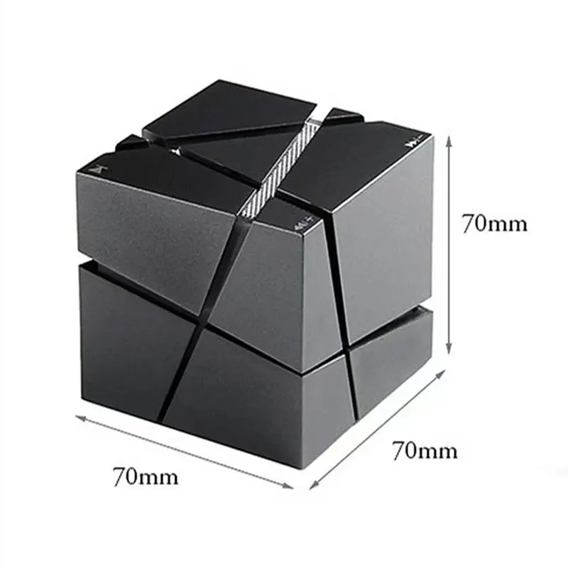 Bluetooth zvučnik LED Magic Cube minI crni
