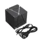 Bluetooth zvučnik LED Magic Cube minI crni