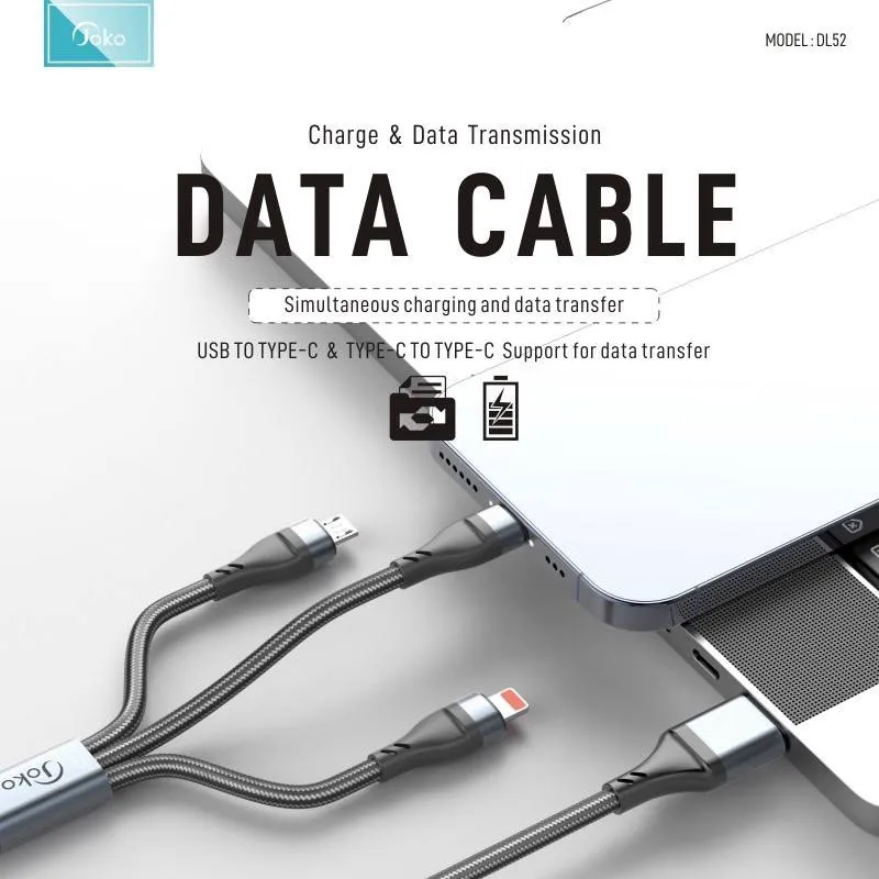 Kabel Konfulon Joko DL52 4u1 crni