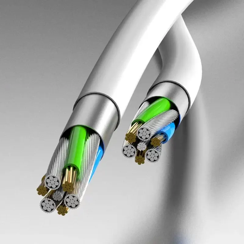 Kabel Moxom MX-CB113 PD 30W na Type-C na iPhone Lightning beli 1m