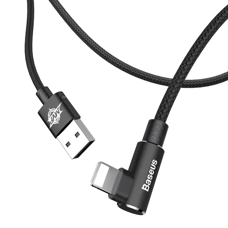 Kabel Baseus MVP Elbow USB iPhone Lightning 1.5A crni 2m