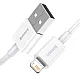 Kabel Baseus Superior Series Fast Charging USB na Lightning 2.4A beli 1m